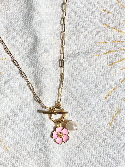 Hibiscus Necklace