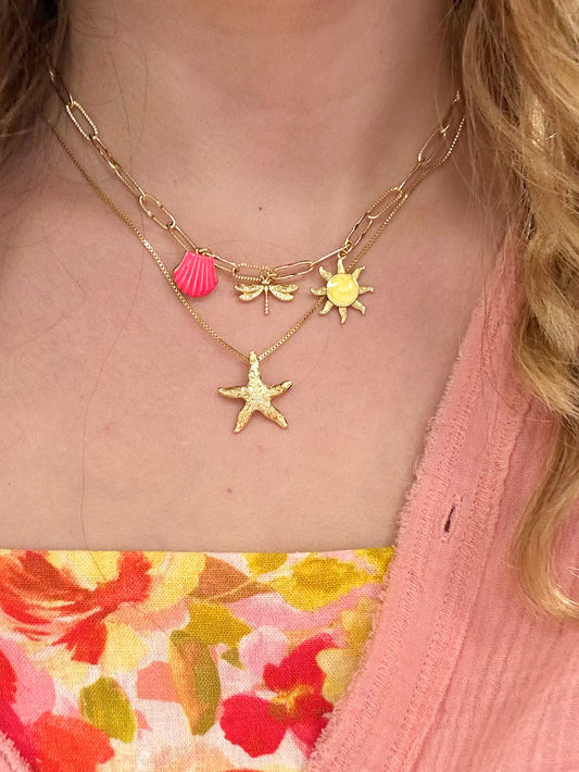 sweet sunset necklace